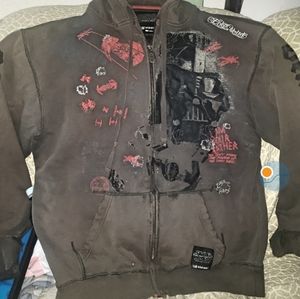 Vtg ecko STAR WARS limited full zip hoodie